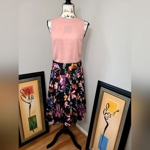 NWT J. Crew Midnight Dutch Pleated A-Line Midi Skirt